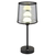 Globo 21008S - LED prigušiva stona lampa LUNKI LED/2,5W/3,7V 2700/4000/6500K crna