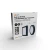 Solight WD170-B - Okruglo crno LED plafonsko svetlo LED/12W/230V 3000/4000/6000K