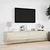 Zidni TV ormarić LED boja hrasta sonome 180x31x38 cm