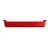 Foccacia baking pan, ceramic, 40x31,5cm, Burgundy - Emile Henry