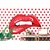 Samolepilna tapeta pop art ustnice - 147x99