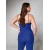 Sinsay - Crop top u stilu negližea - zumbul plava