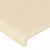 LED uzglavlje krem 144x5x118/128 cm od tkanine