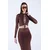 Trend Alacati Stili Ženska bluza Alc-X15127, Braon