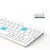 B.O.W Tastatura, Bluetooth, Srebrna