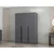 Hanah home Ormar Kale 135x210x52cm Antracit