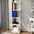 Hanah Home polica za knjige Aura, 37,8 cm, bela