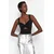 Trendyol Milla Ženska bluza Tprss24Bz00029, Crna