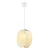 Opviq Luster Drum, 24x9cm, Beli