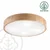 Brilagi - LED plafonsko svetlo CARVALHO MODERN 4xE27/60W/230V hrast prečnik 57,5 cm