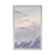 Plakat prelet ptic nad pokrajino - 40x60 silver