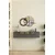 Hanah Home komoda Meyra 120, 120 cm, antracit / zlatna
