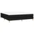 Vidaxl Box spring postelja z vzmetnico črna 180x200 cm blago