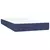vidaXL vidaXL Box spring postelja z vzmetnico moder 80x200 cm blago, (20892947)