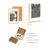 Wallity Set uramljenih MDF slika Myk3004-1, 3 dijela