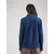 GUESS Bluza MONIQUE modra/črna