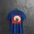 Camiseta Majica sa štampanim printom Cam 966B, Ženska, Borovnica