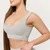 GymBeam Lift Seamless Sports Bra Grey