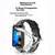 Kovol Zamenska narukvica za pametni sat za Huawei Band 10/9/8, Crna
