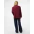 PIECES Blazer PCKAMIL temno rdeča