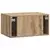 TV ormar za zid 59,5 x 41 x 30 cm Hrast artisan