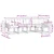 Set vanjskih sofa s jastukom 5 pcs Prirodna i crna