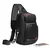 Eurcool Ranac-torbica Maleta 1906 Thick, Crni