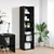 Cabinet Crni hrast 50 x 41 x 185 cm Konstruirano drvo