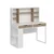Hanah Home radni sto Mila, 120 cm, beli / orah