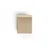 Bež Ranforce Queen XL Fitted Sheet