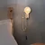 Opviq Pota 3662 Zidna lampa, Zlatna