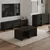 Laris - Black Black Living Room Furniture Set