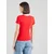 Tommy Jeans Curve Majica mornarska/rdeča/bela