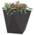 Sadilica 2 pcs Crna 50 x 50 x 50 cm Čelik