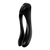 SATISFYER Vibrator za parove Candy Cane, Crni