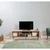 Hanah Home TV Komoda Truva-122, 140x50x40 cm, Smeđe boje