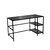 Hanah home Radni sto 130x75x60cm Crno-Sivi