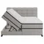 BOXSPRING KREVET CARMEN C 160/200 cm , siva