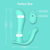 Tracys Dog Wearable Panty Vibrator with Wireless Remote Teal