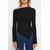 Trendyol Milla ženska bluza Twoaw24Bz00393, Crna-Crna