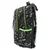 Play Školski ranac za dečake Green lines Apollo 253, 41x31x21cm, Crno - zeleni