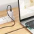 Hoco Kabel USB A na USB C Hoco 3A, 1 m, X83, črn