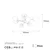 Conceptum Hypnose Luster Camflo-10385, 81x81 cm, 6xE14