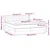 vidaXL vidaXL Box spring postelja z vzmetnico krem 180x200 cm blago, (20896612)