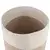 Set saksija za biljke 2 pcs Prirodna i bijela O 28 x 28 cm