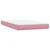 Vidaxl Box Spring postelja z vzmetnico Pink 120x220 cm Velvet