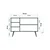 Hanah Home Mega 720 Komoda, Braon