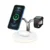 Bezicni punjac 3u1 magnetni za Apple Watch, AirPods iPhone beli