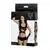 Ženski sexy erotski set veša Halle, Crni