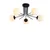 Conceptum Hypnose Luster Daisy-147-AV2, 80 cm, 5xE27